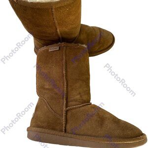 $$ Minnetonka Boots W- Size 9  Olympia Winter Mid Calf Pull - Like New